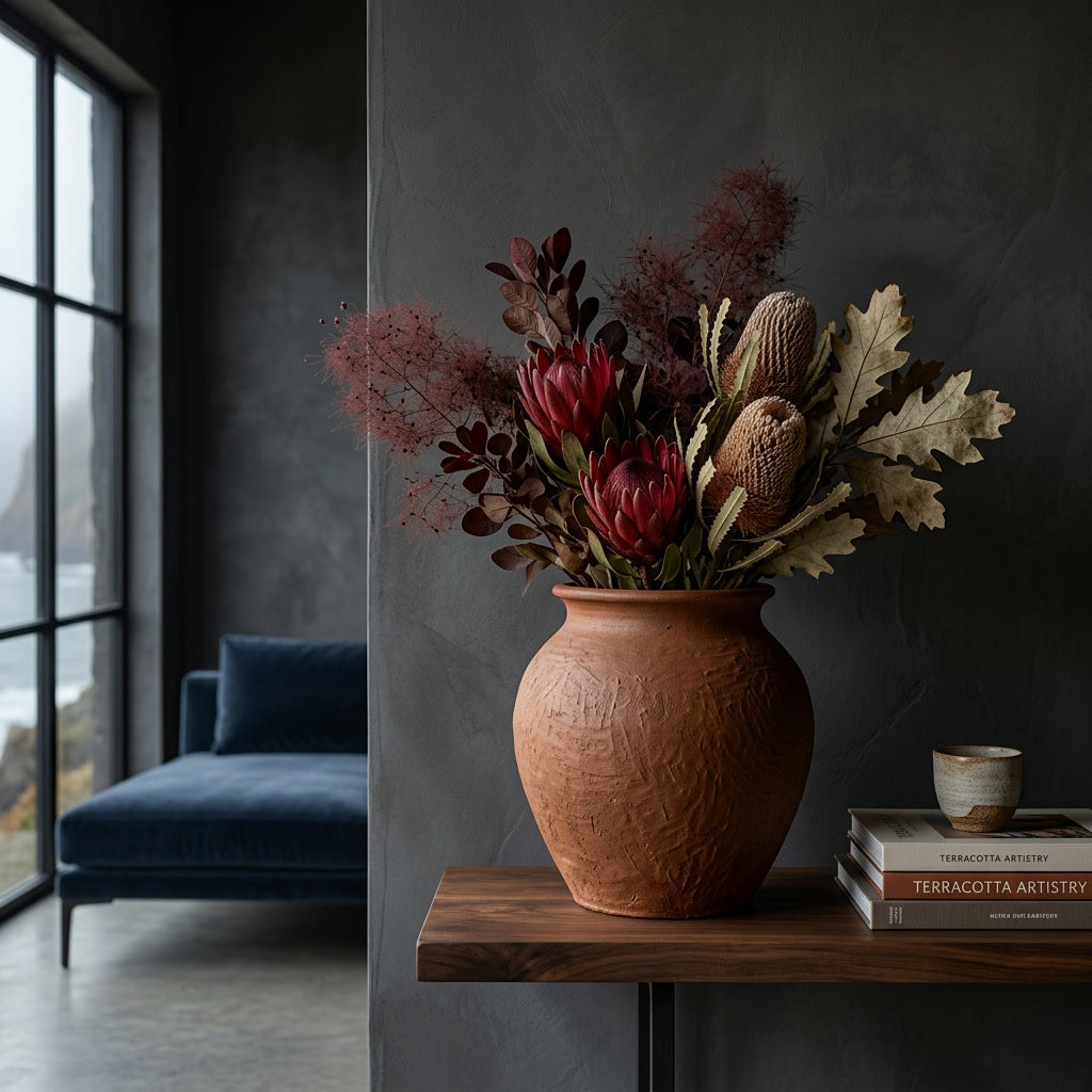 The Industrial Cylinder — Sealed Concrete Vase