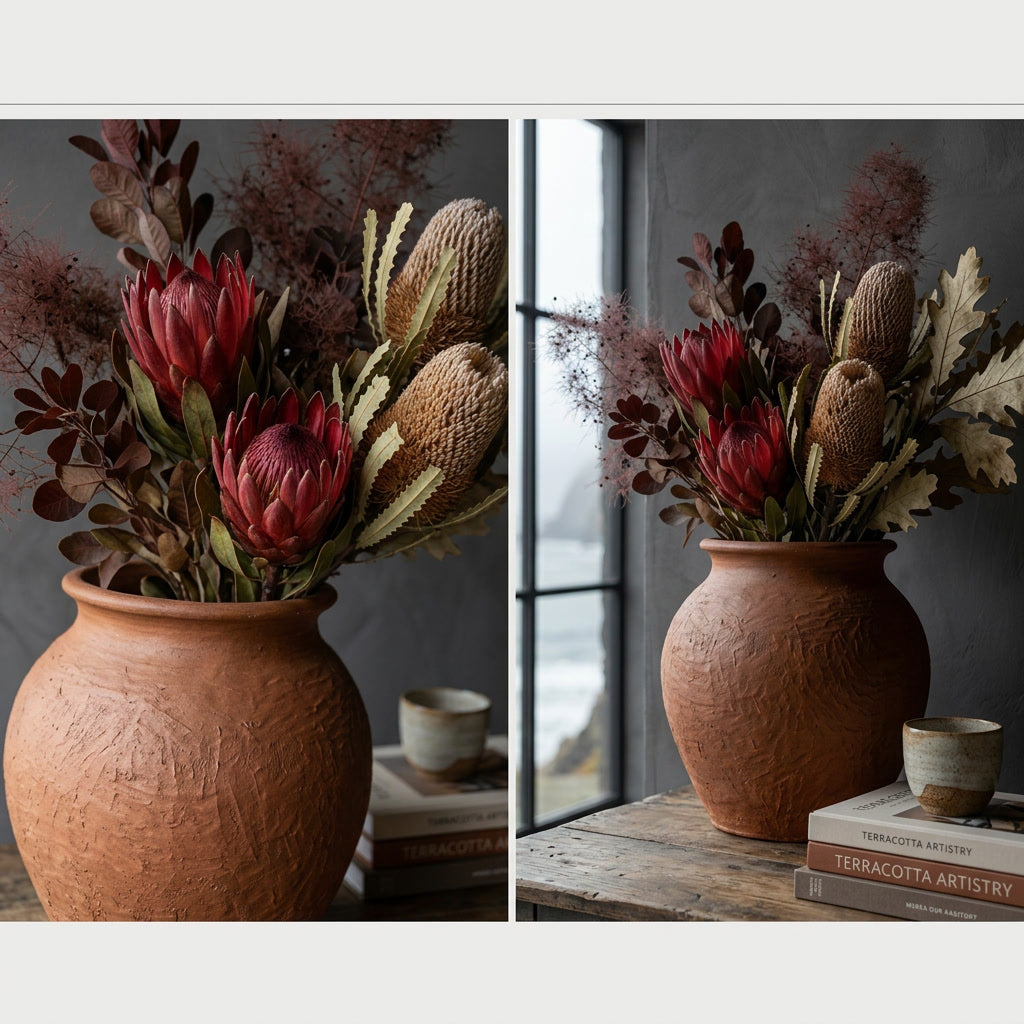The Industrial Cylinder — Sealed Concrete Vase